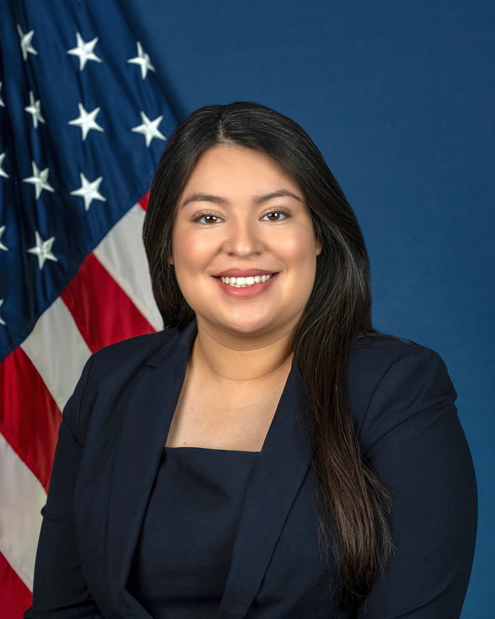 Oriella Mejia with union supporters